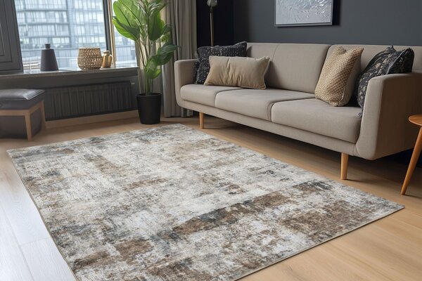 Obsession , Kusový koberec Posh 302 Taupe, 80x150, hnedá, chodba / predsieň