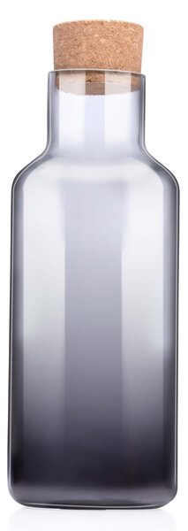 Sklenená fľaša s uzáverom ALPINA 1200ml sivá