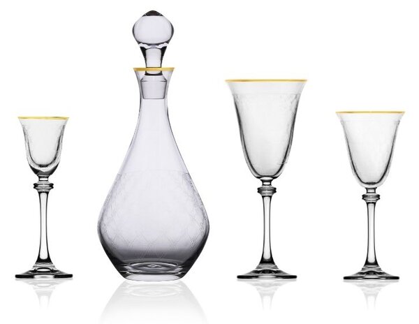 Bohemia Crystal poháre na likér Alexandra 60ml (set po 6ks)