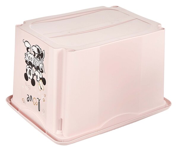 Plastový úložný box s vekom KEEEPER 30l Minnie