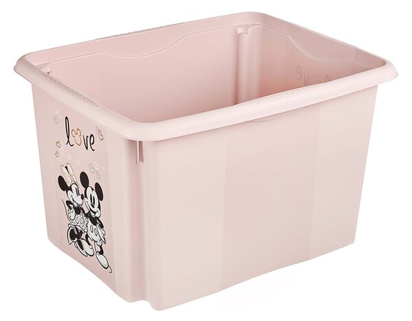 Plastový úložný box s vekom KEEEPER 30l Minnie