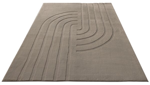 Obsession, Kusový koberec Zen Deluxe 700 Taupe, 80x150, hnedá, obývacia izba