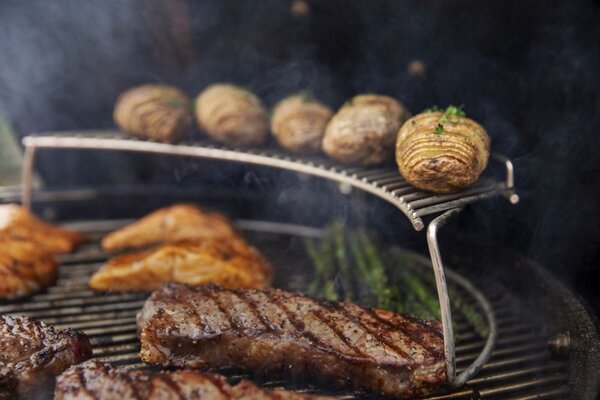 Prídavný tepelný rošt Weber pre BBQ 57 cm