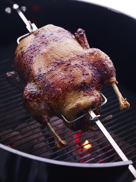 Otáčací špíz pre kotlové grily Weber 57 cm
