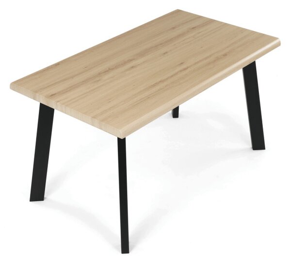 Jedálenský stôl 80x140 cm HT-F4514 OAK divoký dub