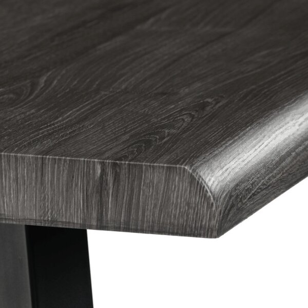 Jedálenský stôl 80x140 cm HT-F4514 GREY sivý dub
