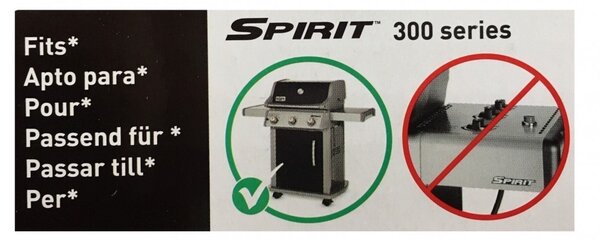 Flavorizéry pre grily Weber Spirit série 300 (do roku 2024)