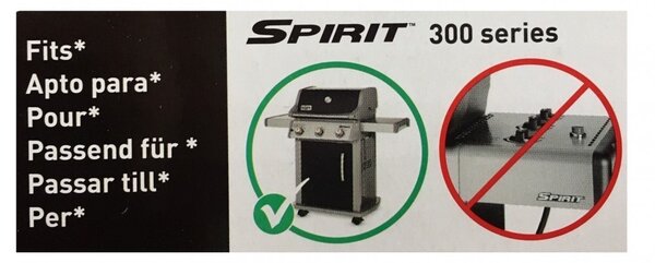 Flavorizéry z nehrdzavejúcej ocele pre grily Weber Spirit série 300 (do roku 2024)
