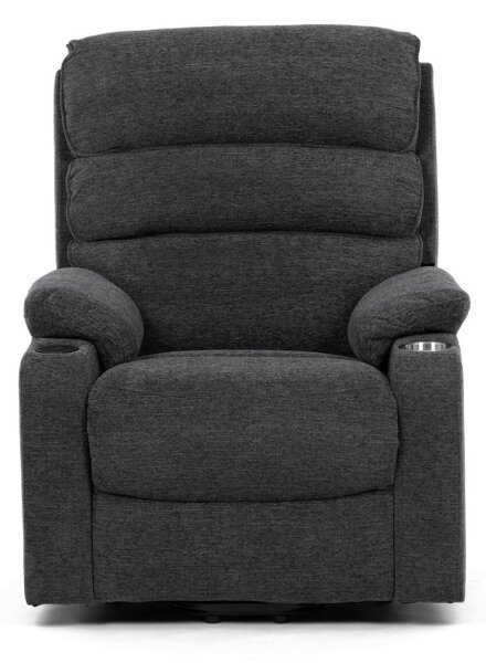 Polohovacie kreslo sivé, elektrické TV-S8348 GREY2