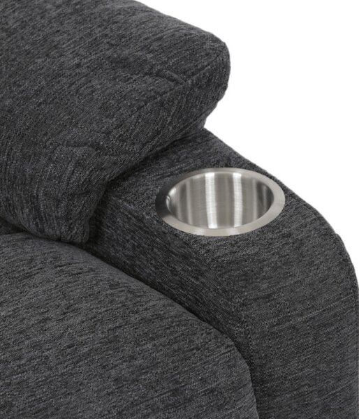 Polohovacie kreslo sivé, elektrické TV-S8348 GREY2