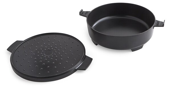 Liatinový hrniec s panvicou Weber 2v1 pre Gourmet BBQ System