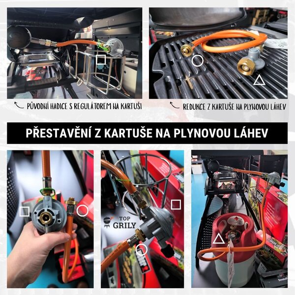 Plynový gril Weber Traveler Stealth