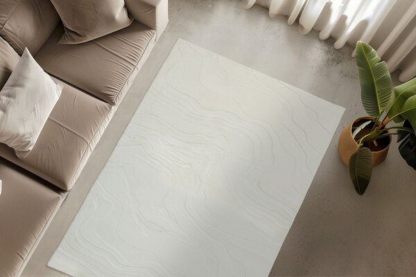 Obsession , Kusový koberec Interstellar 500 White, 160x230, biela, obývacia izba