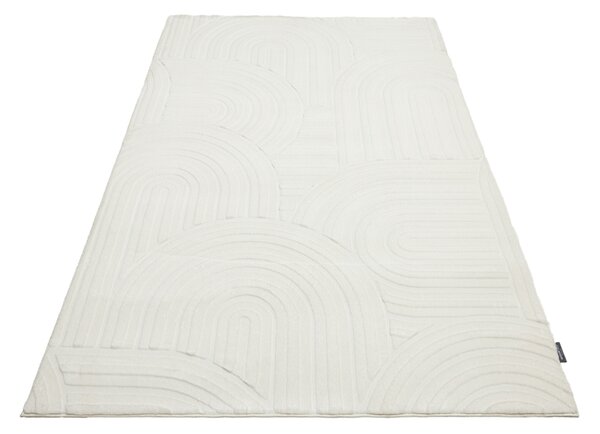 Obsession , Kusový koberec Interstellar 501 White, 160x230, biela, obývacia izba