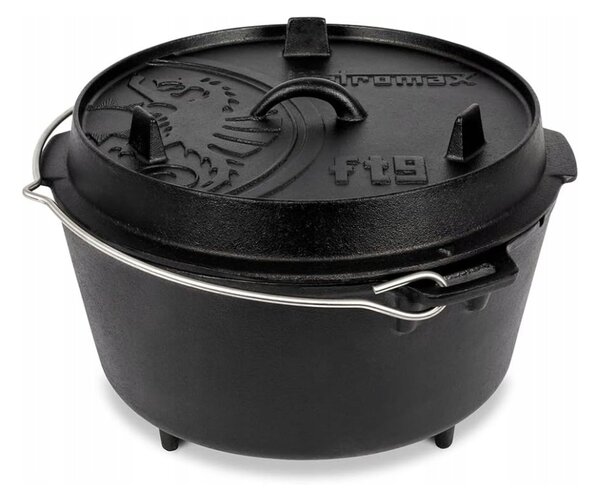Petromax liatinový kotlík Dutch Oven s nožičkami ft9 - 25 cm, 7,5 l