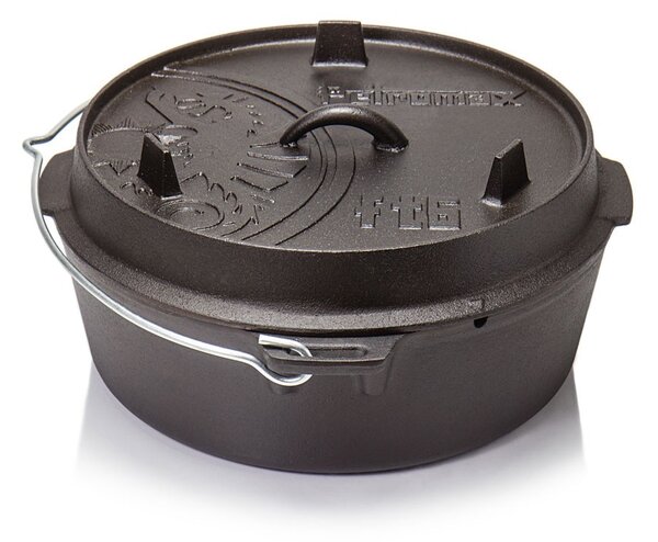 Petromax liatinový kotlík Dutch Oven ft6 - 26 cm, 5,5 l