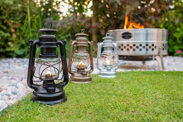 Petromax petrolejová lampa Feuerhand 276 - čierna