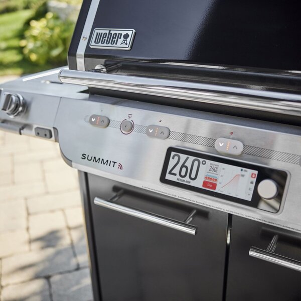 Inteligentný plynový gril Weber Summit FS38X Black