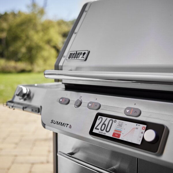 Inteligentný plynový gril Weber Summit FS38X Stainless Steel