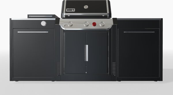 Záhradná kuchyňa Weber 3 - dva moduly, Genesis s bočným horákom