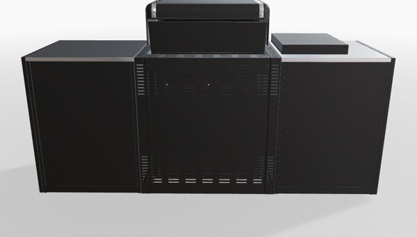 Záhradná kuchyňa Weber 3 - dva moduly, Genesis s bočným horákom