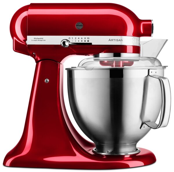 Kuchynský robot KitchenAid Artisan 5KSM185 - červená metalíza