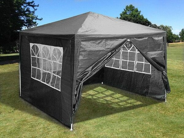 Záhradný stan / Pavilón 3 x 3 m sivá
