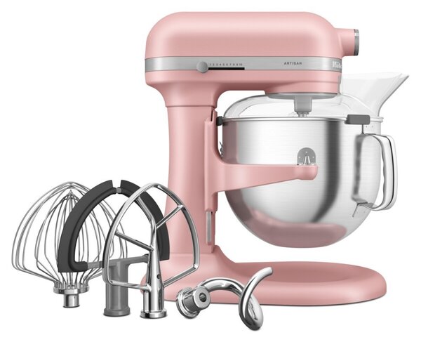 Kuchynský robot KitchenAid 5KSM70SHX - ružová matná