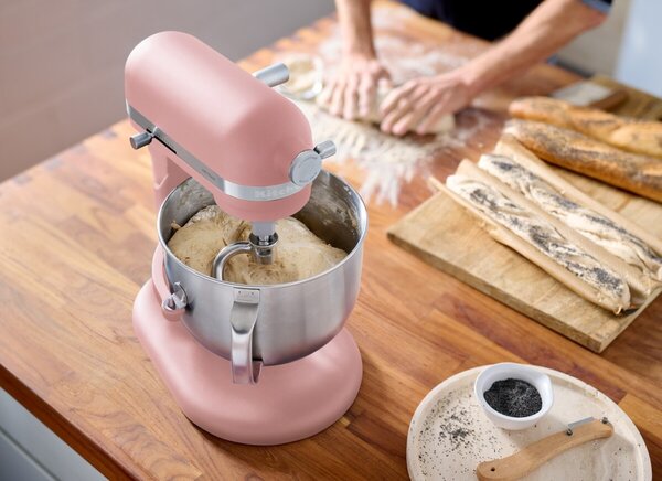 Kuchynský robot KitchenAid 5KSM70SHX - ružová matná
