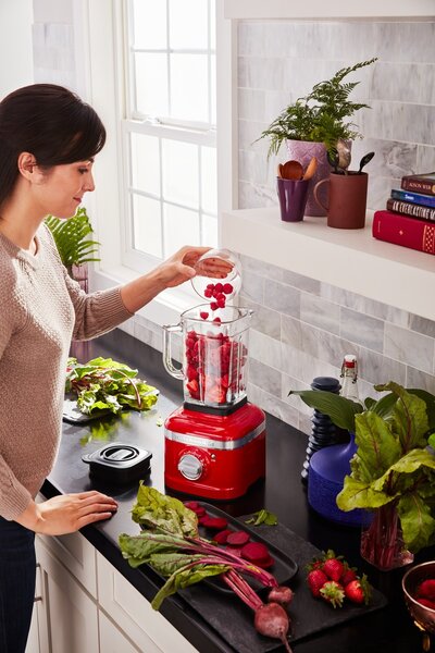 Stolný mixér KitchenAid K400 Artisan 5KSB4026 - čierna (1,4 l)