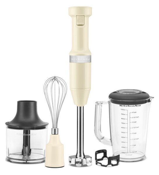 KitchenAid tyčový mixér s príslušenstvom 5KHBV83 - mandľová
