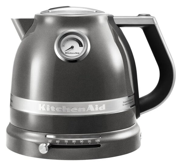 Rýchlovarná kanvica KitchenAid 5KEK1522 - strieborno sivá