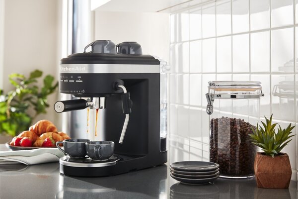 Pákový kávovar KitchenAid Artisan 5KES6403 - tmavo sivý mat