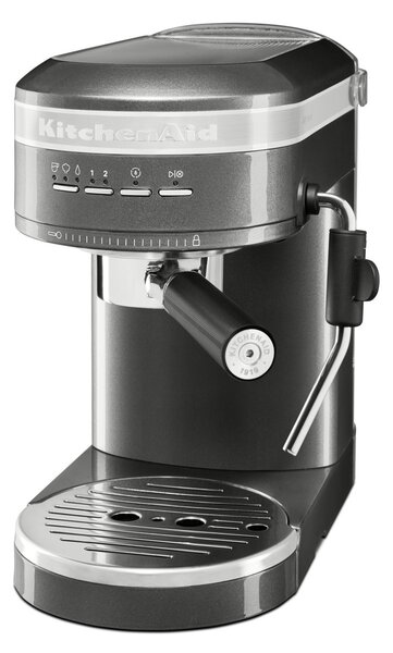 Pákový kávovar KitchenAid Artisan 5KES6503 - strieborno sivá
