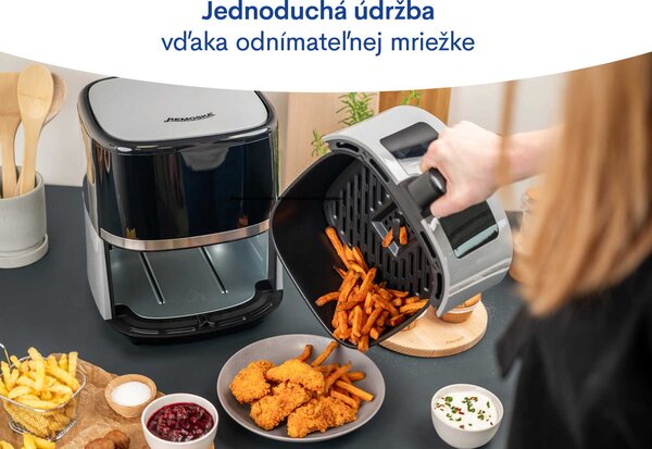 Remoska Vento R301001 Teplovzdušná fritéza 5,5 l