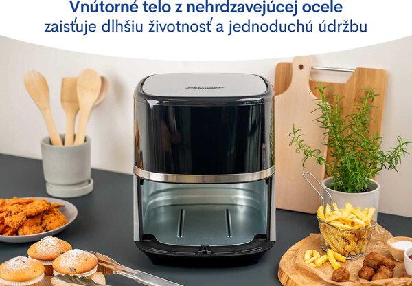 Remoska Vento R301001 Teplovzdušná fritéza 5,5 l