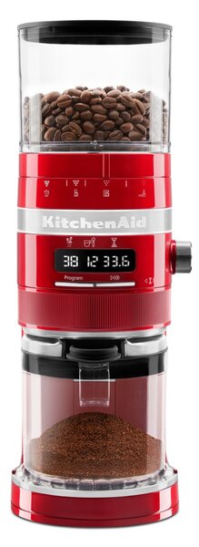 KitchenAid mlynček na kávu 5KCG8433 - červená metalíza