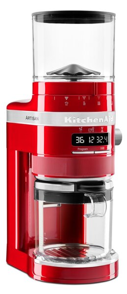 KitchenAid mlynček na kávu 5KCG8433 - červená metalíza