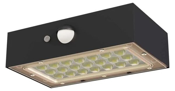 LED solárne svietidlo BRIXO so senzorom pohybu, 350lm, 4000K (ZG162S)