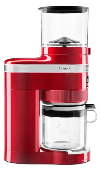 KitchenAid mlynček na kávu 5KCG8433 - červená metalíza