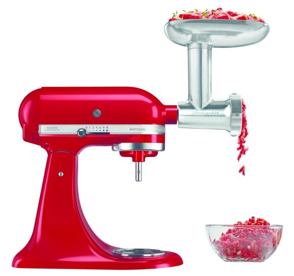 KitchenAid kovový mlynček na mäso pre kuchynské roboty