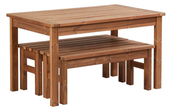 Záhradný drevený set PROWOOD z ThermoWood - SET M6 - Samostatný set