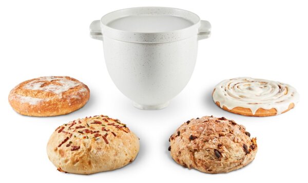 KitchenAid keramická misa na chlieb s vekom na pečenie pre kuchynské roboty