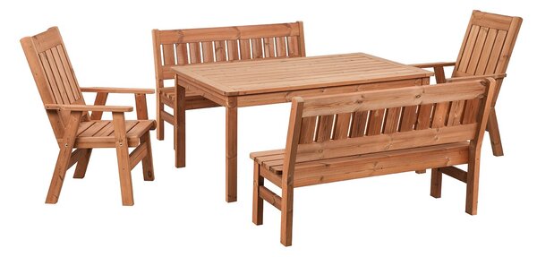 Záhradný set z masívu ThermoWood - PROWOOD - SET L8 - Samostatný set