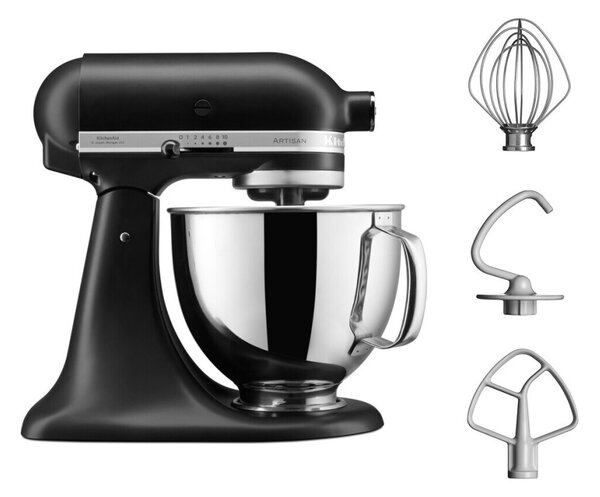 Kuchynský robot KitchenAid Artisan 5KSM125 - matná čierna