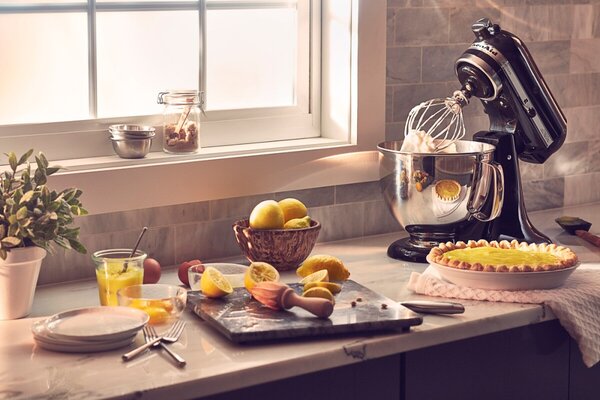 Kuchynský robot KitchenAid Artisan 5KSM125 - matná čierna