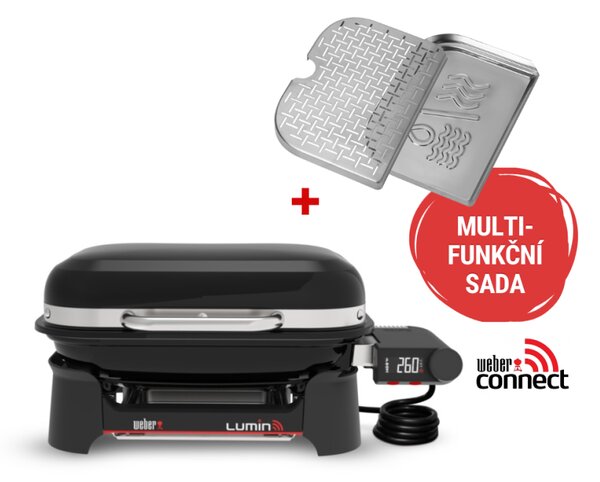 Elektrický gril Weber Lumin Smart Compact