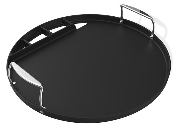 Celoplošná liatinová platňa pre grily Weber - 57 cm