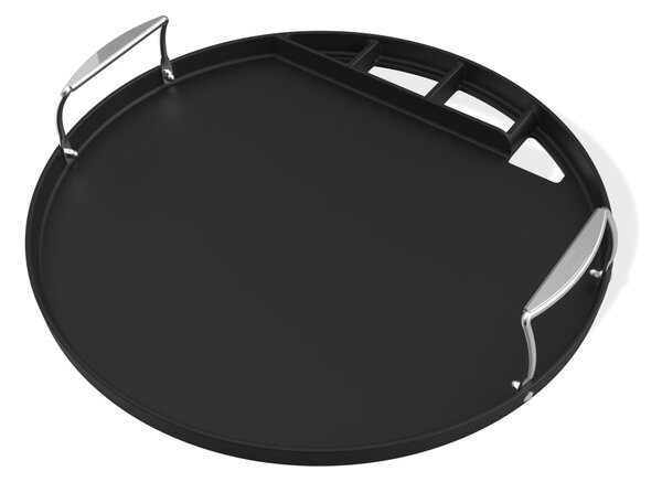 Celoplošná liatinová platňa pre grily Weber - 57 cm