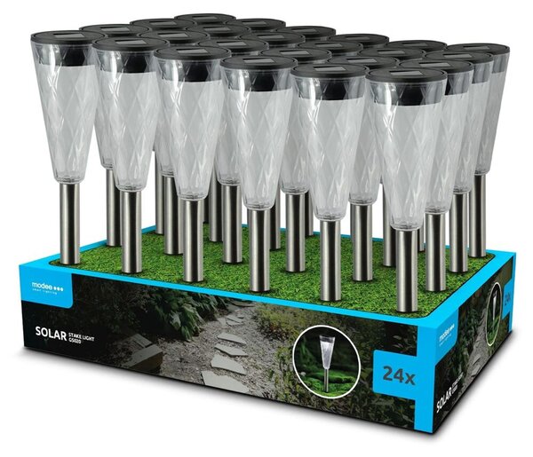 Modee solárne svietidlo GS020 zapichovacie 35cm 1ks